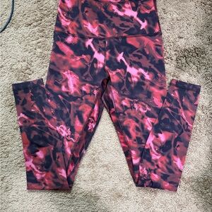 Kids Red and Black Leggings
